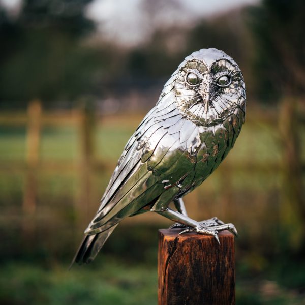 Owl sculpture