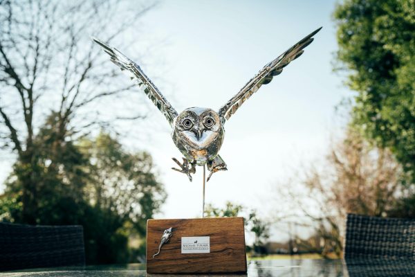 Flying Owl Sculpture