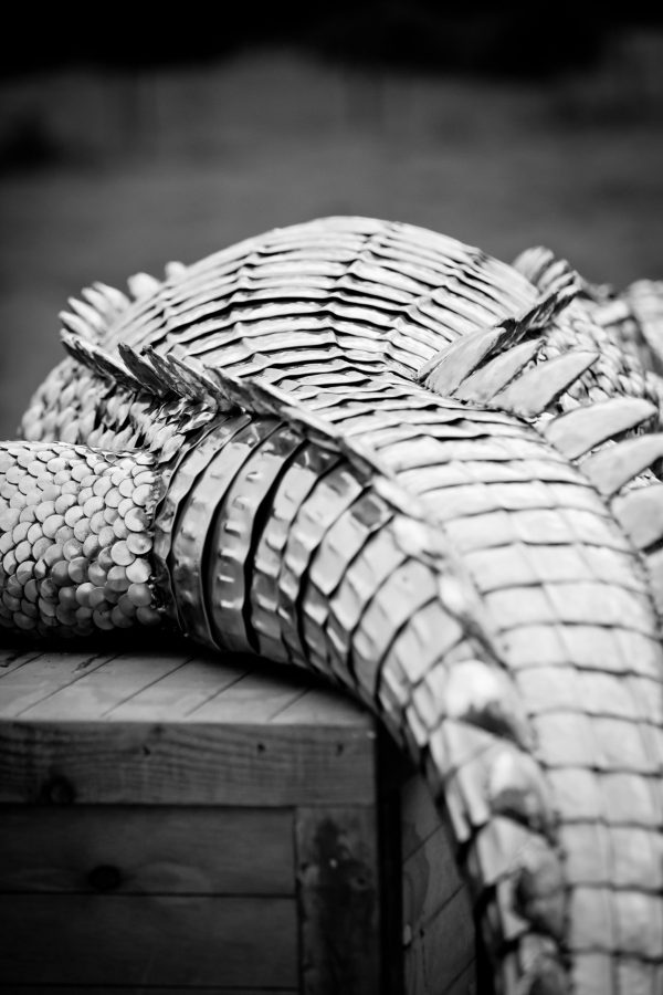 Large Crocodile Garden Sculpture