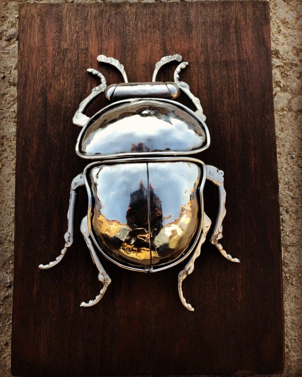 Beetle sculpture
