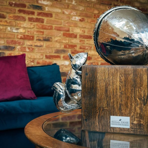 Giant Acorn sculpture