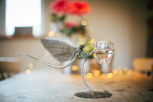 Mayfly Candle Holder