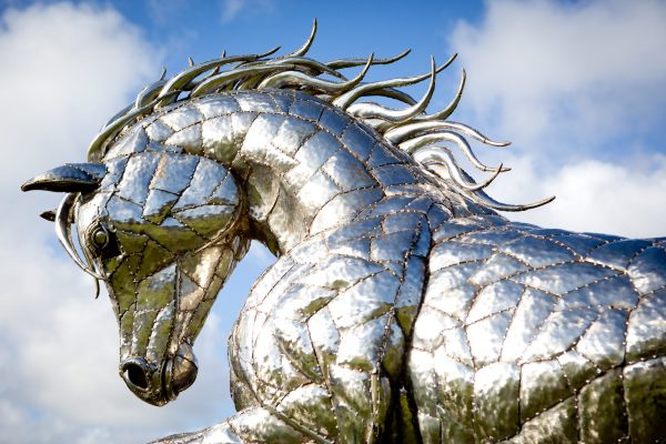 Horse sculpture