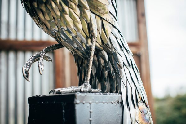 Peacock Garden Sculpture
