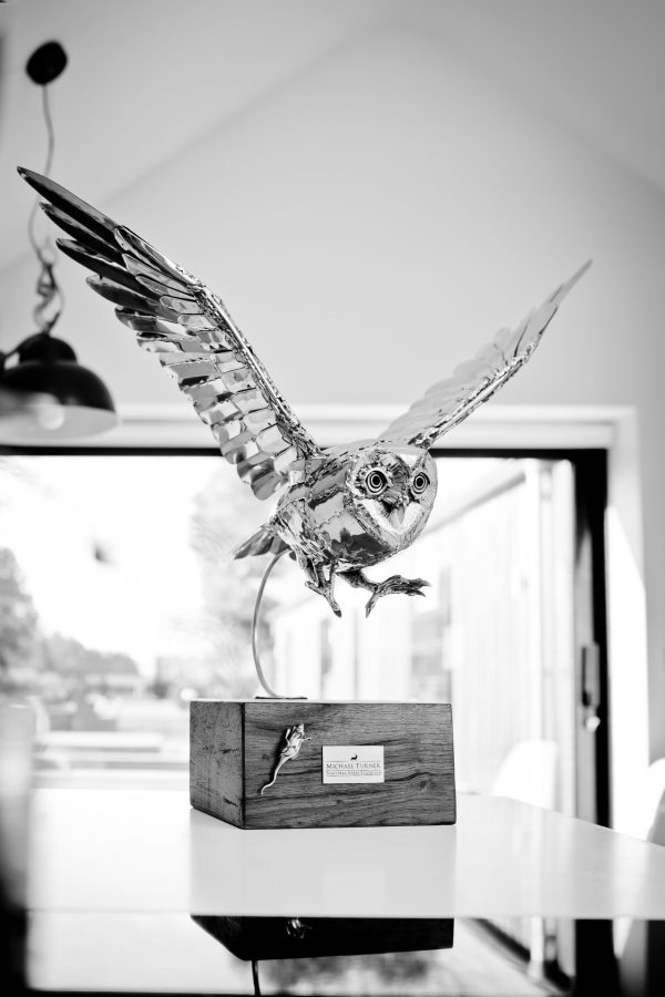 Flying Owl Sculpture