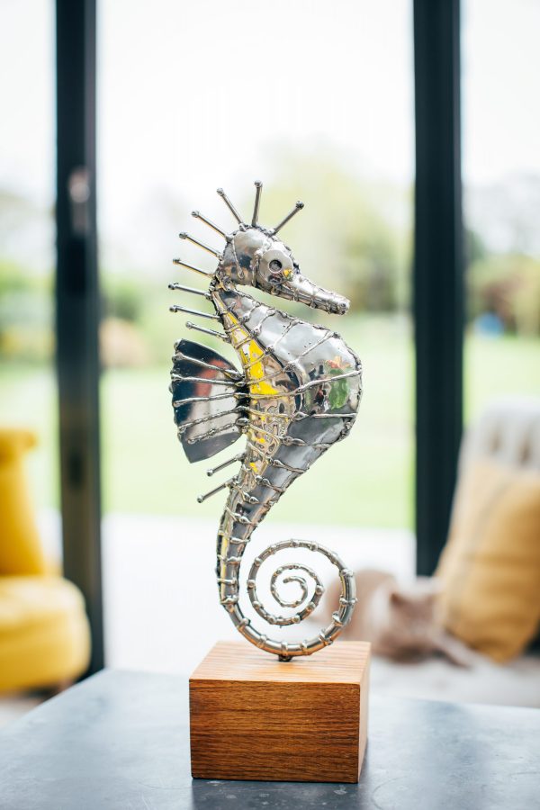 Seahorse sculpture