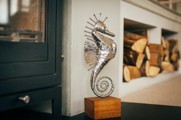 Seahorse sculpture