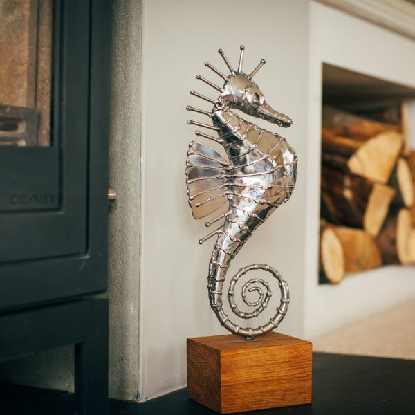 home decor ideas with this Seahorse sculpture