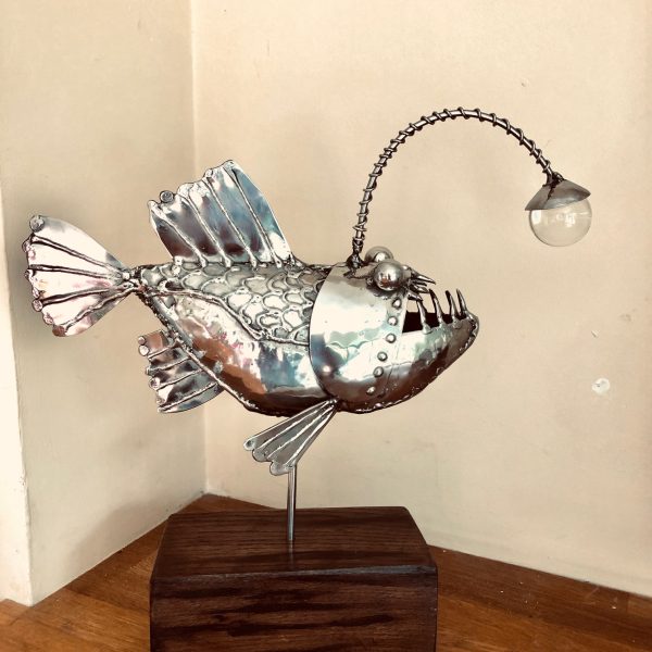 Anglerfish sculpture