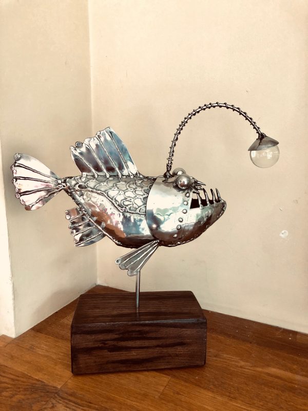 Anglerfish sculpture