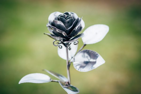 Stainless Steel Rose for your garden, or unique valentines gift