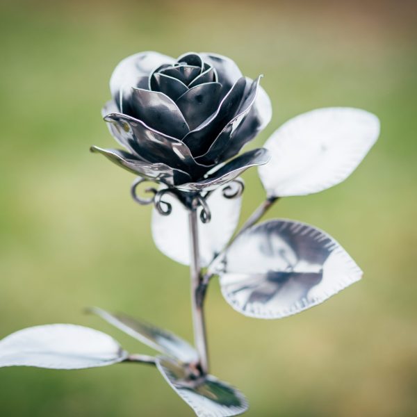 Stainless Steel Rose for your garden, or unique valentines gift
