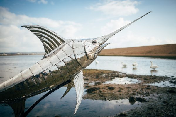Swordfish Garden Sculpture