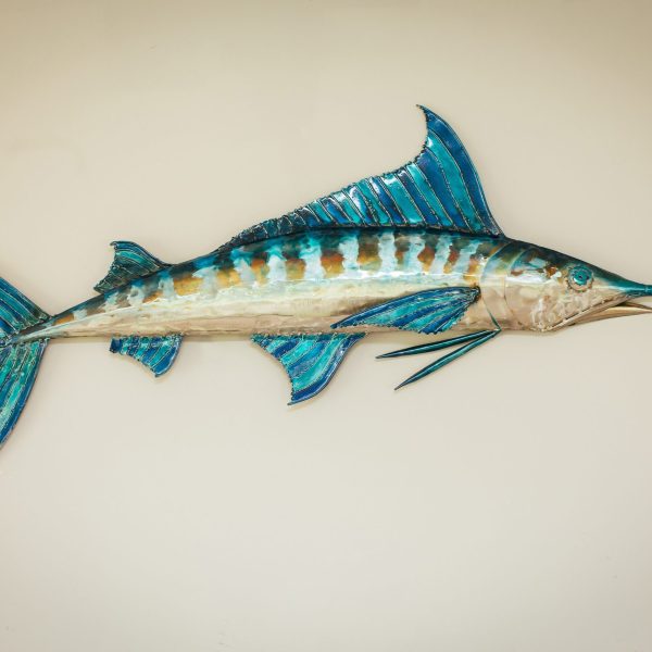 Marlin wall sculpture