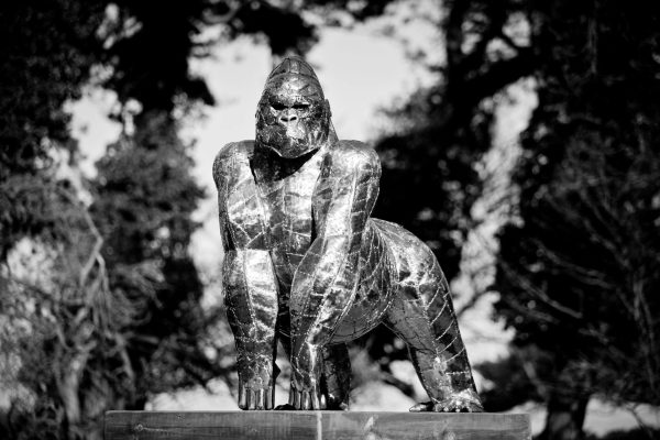 Gorilla Garden Sculpture