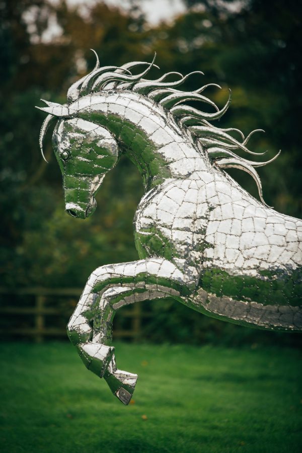 Horse sculpture