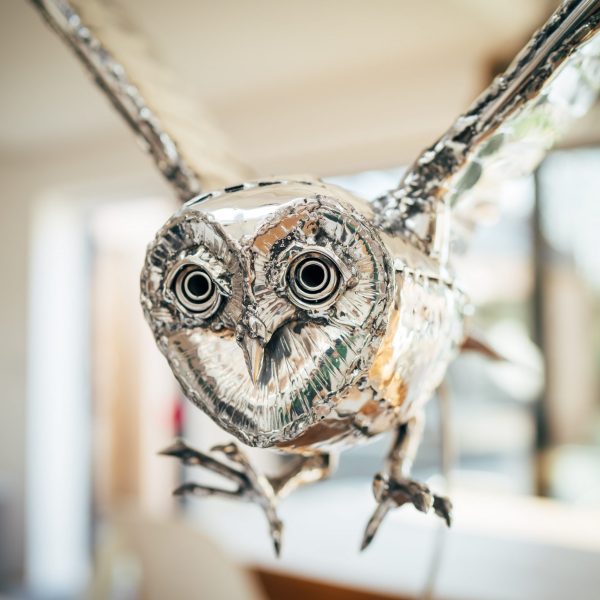 Owl sculpture