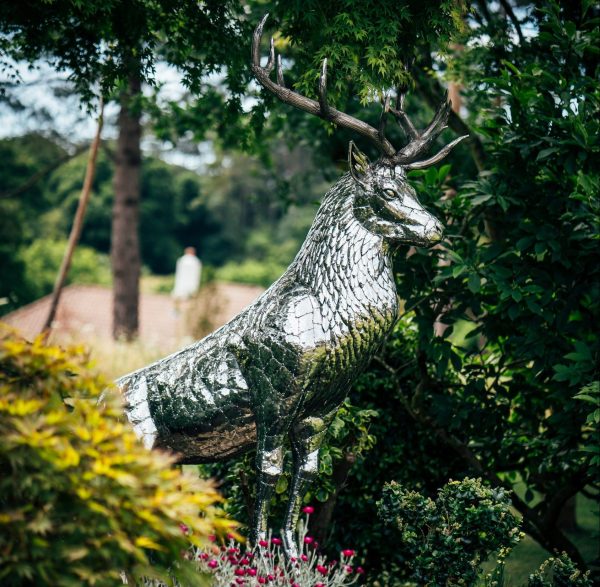 Stag Sculpture metal