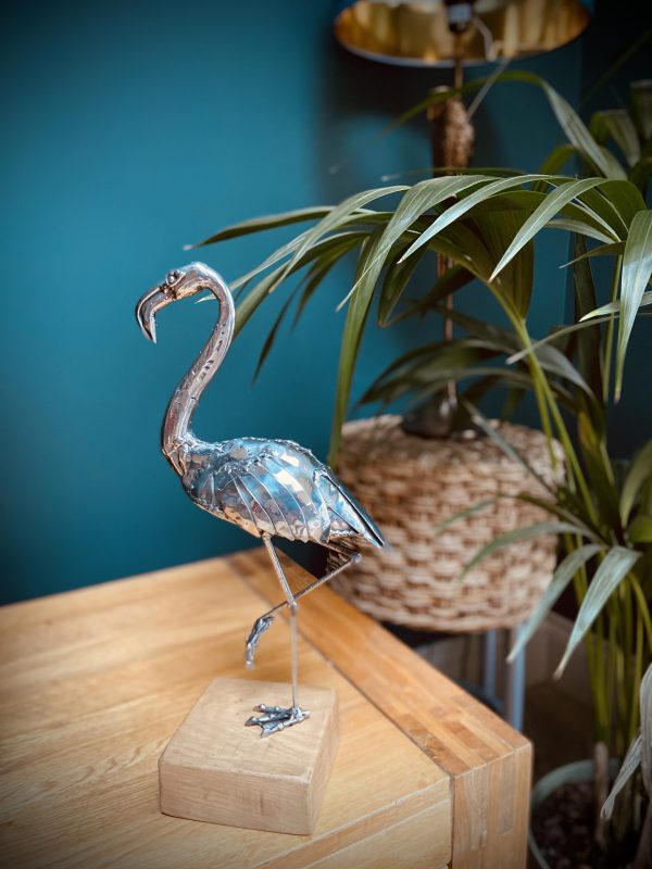 Small Flamingo sculpture