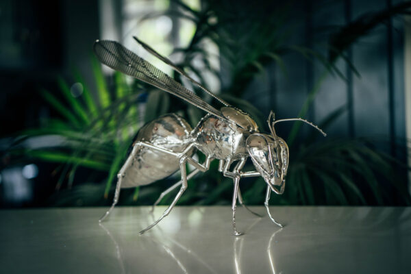 Hornet sculpture