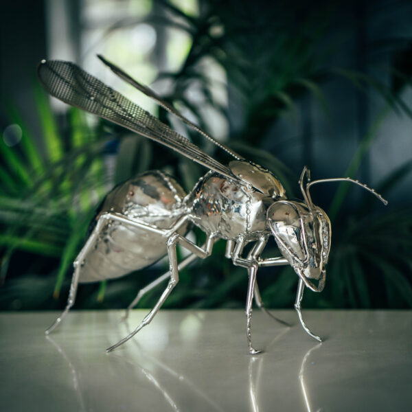 Hornet sculpture